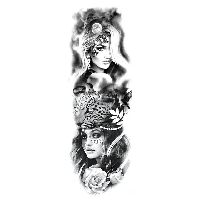 Large Tattoo Waterproof Sleeve Midnight