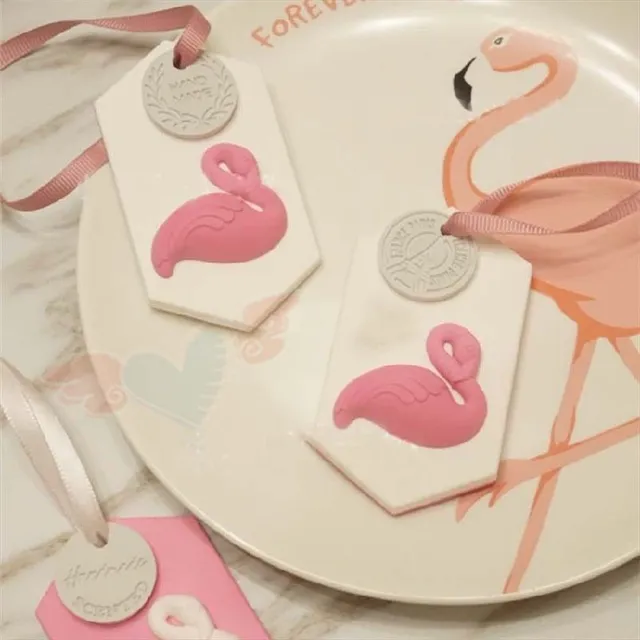 Silicone form flamingo