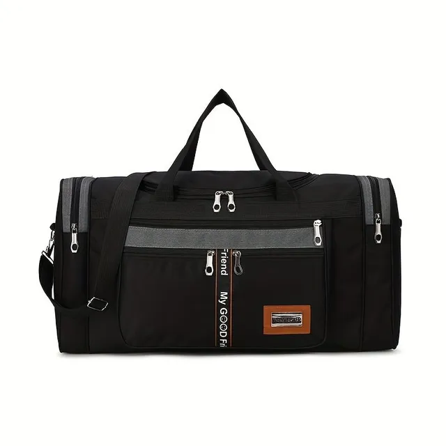 Spacious Travel Bag with Wheels, Lightweight Multifunctional Sports &amp; Fitness Bag, Lightweight Bag