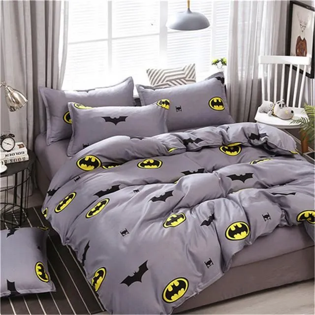 Lenjerie de pat pentru copii cu supererou preferat