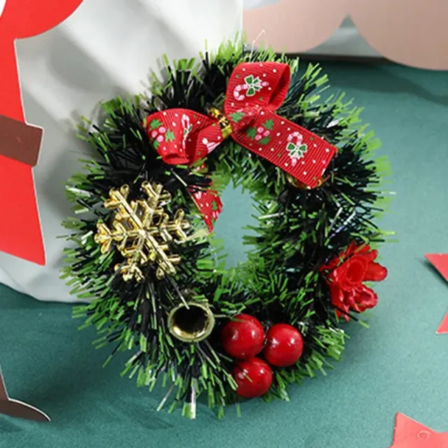 Christmas wreath for doors, windows and walls to create Christmas atmosphere at home