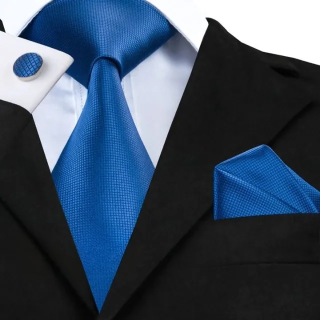 Men's luxury business set | Tie, Handkerchief, Cufflinks