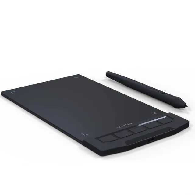 Graphic tablet for drawing and online courses - Thin, light and connectable with your mobile