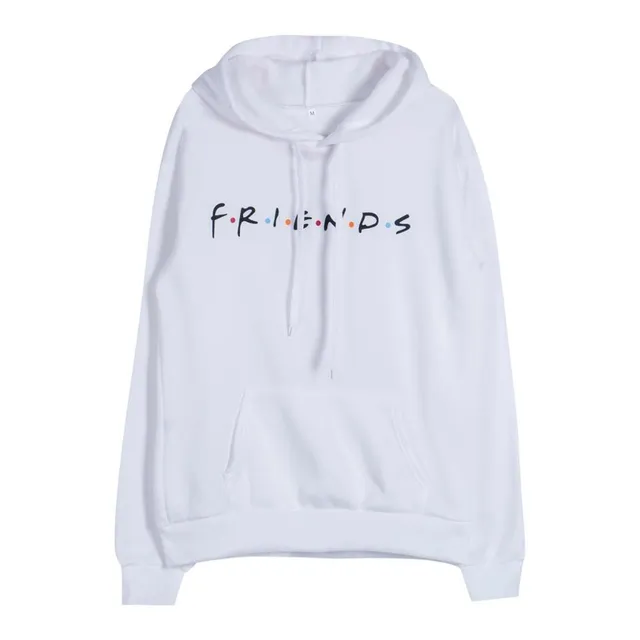 Oversize hoodie "Friends" with hood