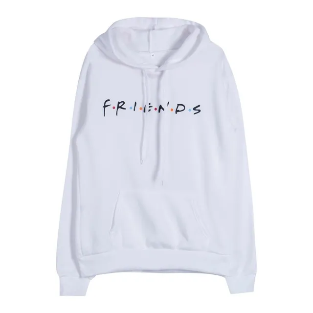 Oversize mikina "Friends" s kapucňou