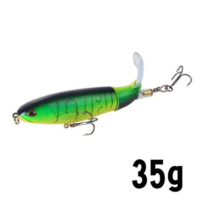 Fish bait with swivel tail