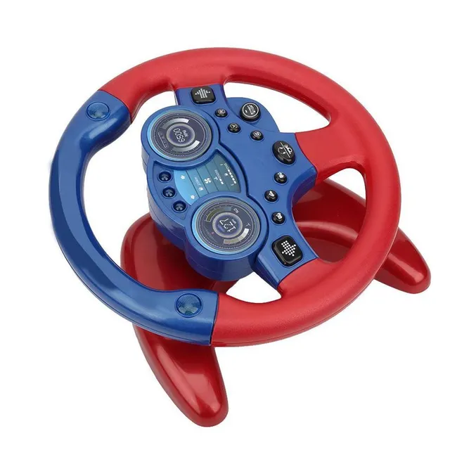 Children's electric interactive steering wheel