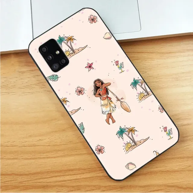 Stylish cover for Samsung phones with Moana's favorite fairy tale themes - Brave Vaiana