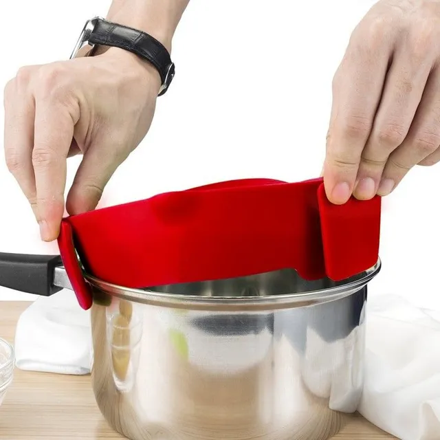 Silicone pot sieve