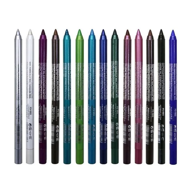 Long-lasting waterproof eye pencil - various colours