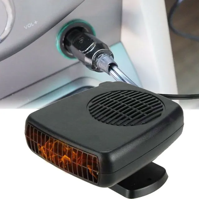 Automatic rectangular 12V 150W car heater, defroster 2in1