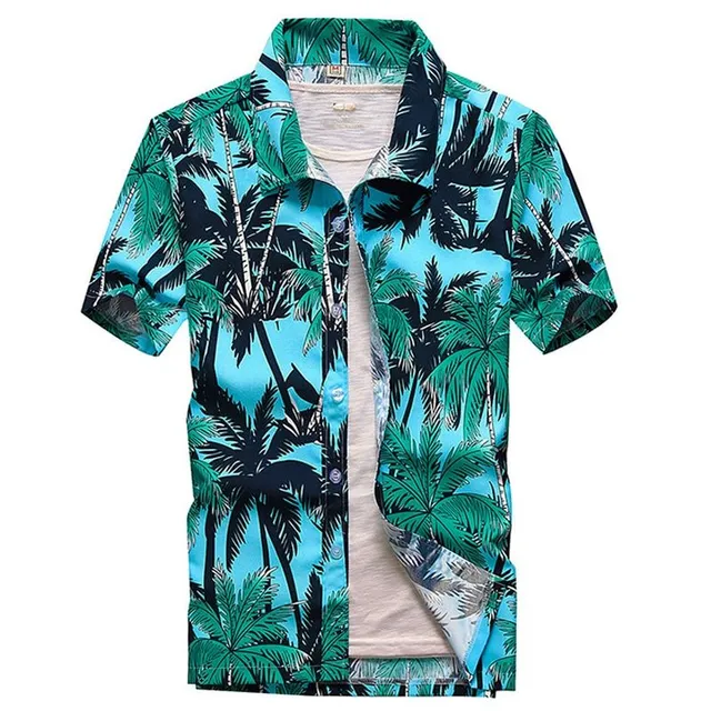 Camisa de verano para hombre Hawaiian