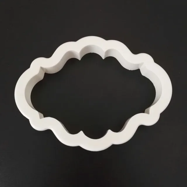 Plastic cookie cutters - 4 pcs