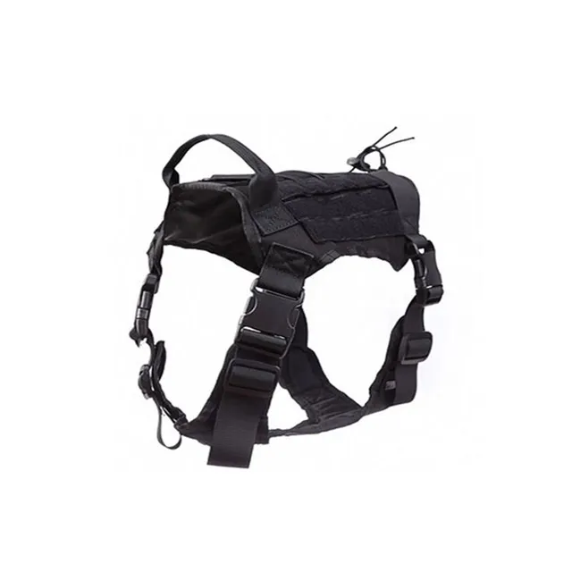 Waterproof training vest for dogs Black L