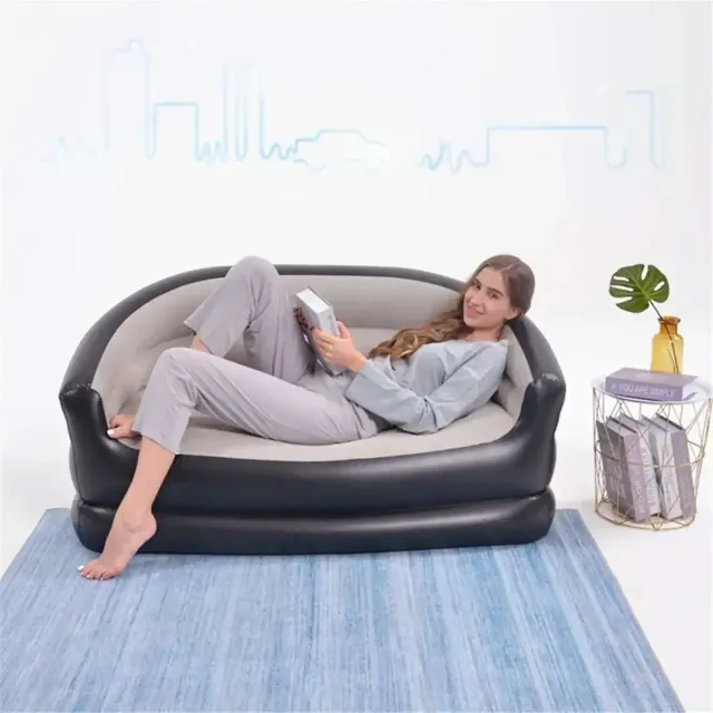 Comfortable inflatable sofa for home and travel