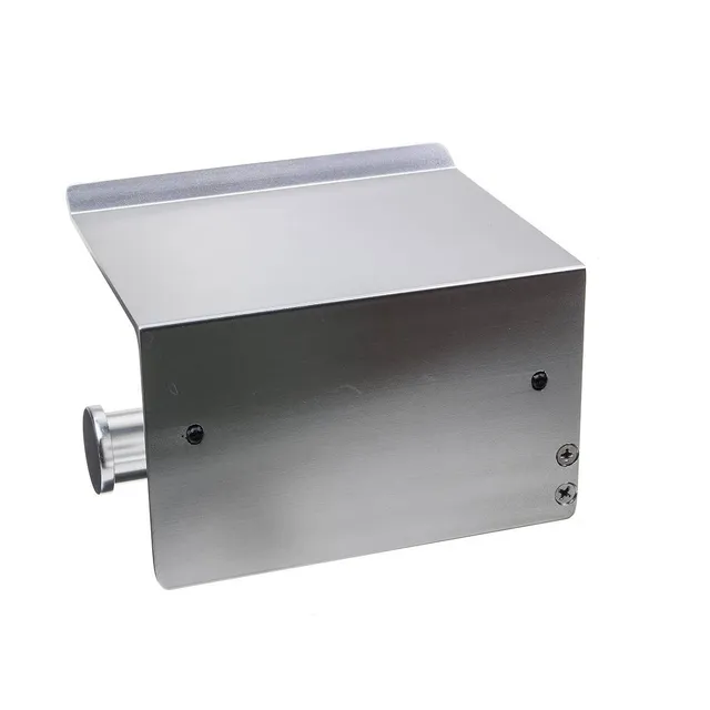 Aluminium toilet paper holder