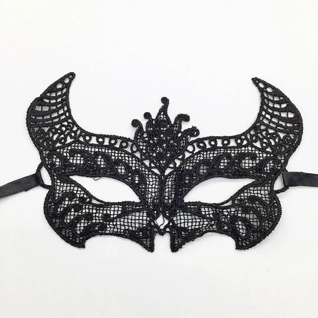 Foulard en dentelle noire sexy