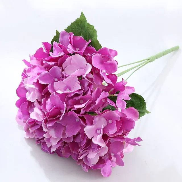 Luxurious large monochrome decorative artificial flower - hydrangea