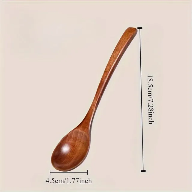 Japanese wooden spoon for gourmet rice