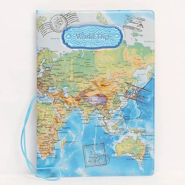 Designer travel passport case in several styles