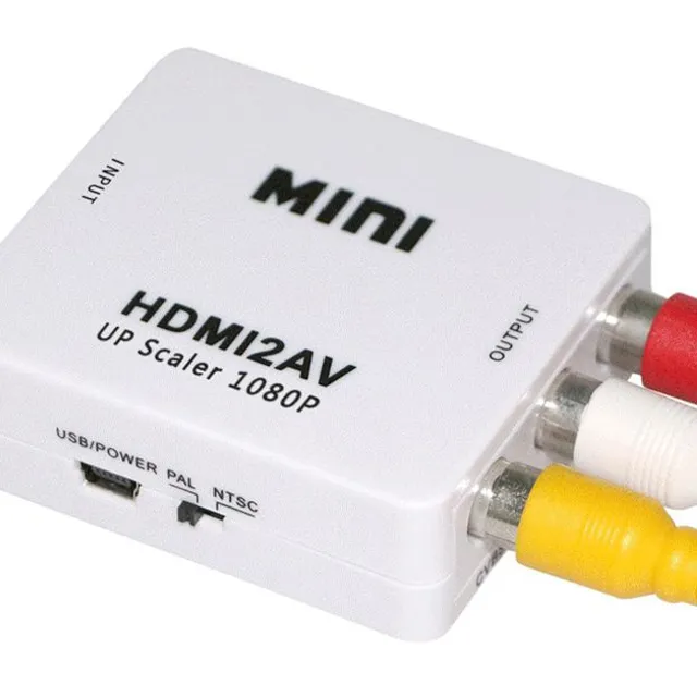 Prevodník HDMI na AV - 2 farby