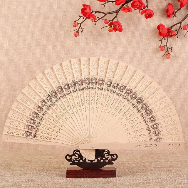 Luxury comfortable single colour trendy stylish fan for hot summer days - various colours
