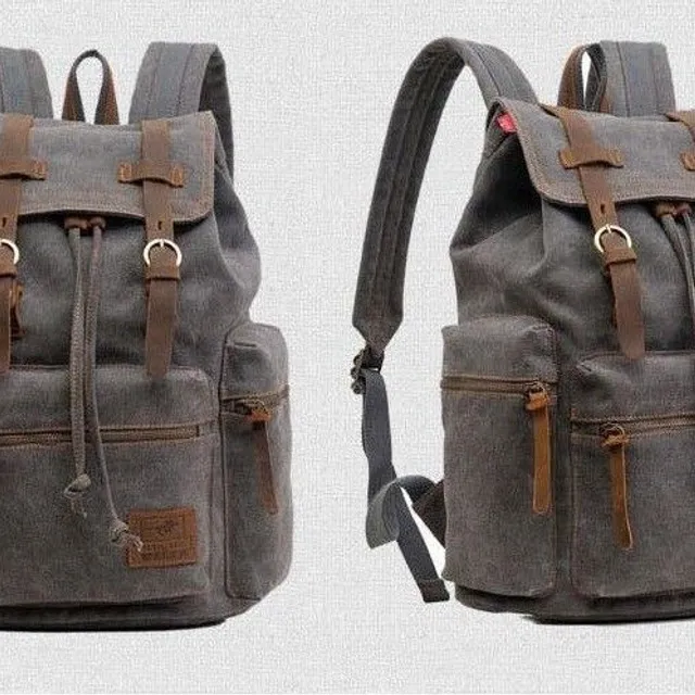 Kendall's travel cloth backpack seda