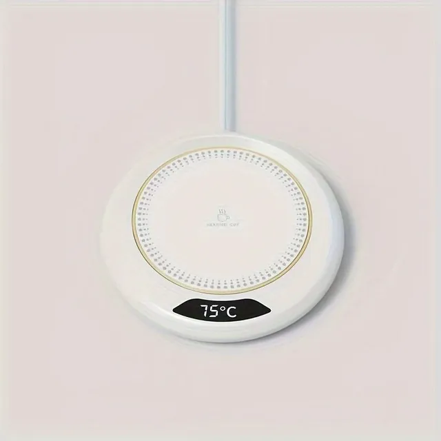 Earring for cup 3 temperature, auto-off, USB mat for drinks, ideal for home, and work, table