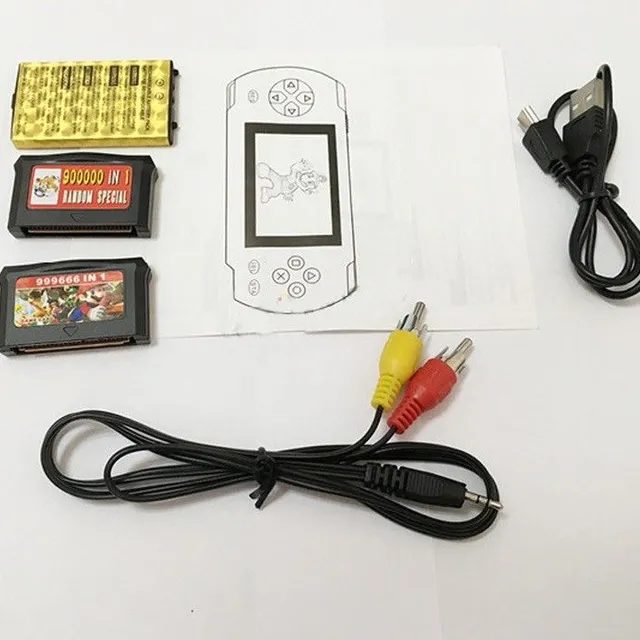 Game console with 2 game cards J1309