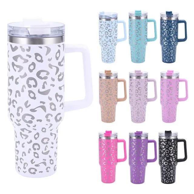 Thermos for car with handle - 1l insulation thermos for coffee with stainless steel wall