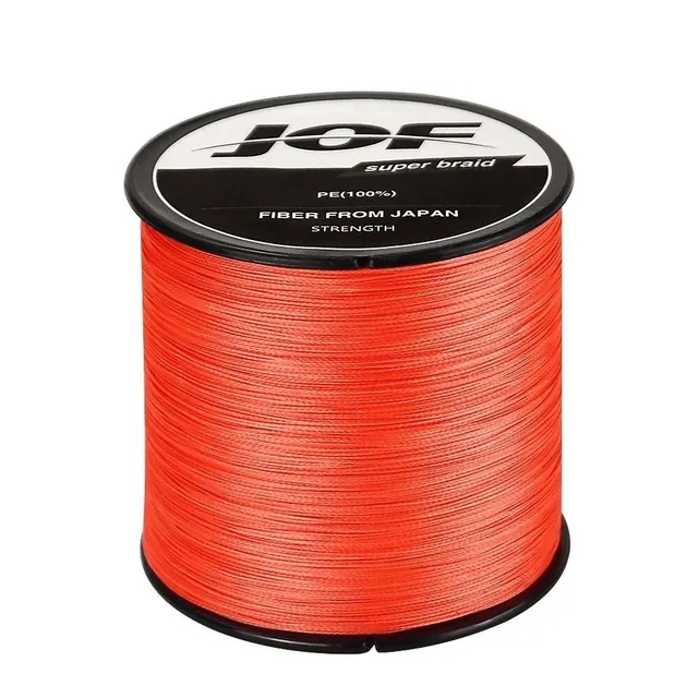 Fishing line - various colours oranzova 0.23