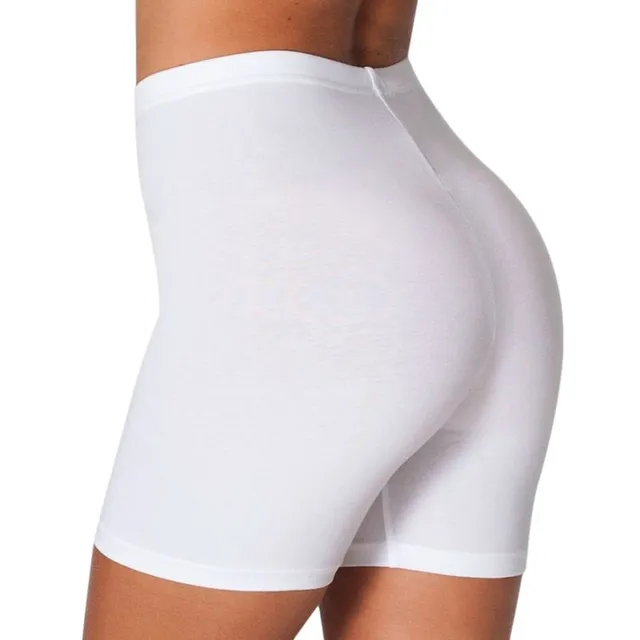 Women's trend of single color sports casual elastic shorts into half thighs - different types