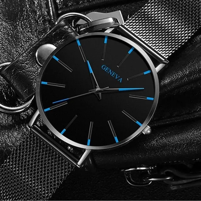 Stylowy nowoczesny zegarek męski Nero