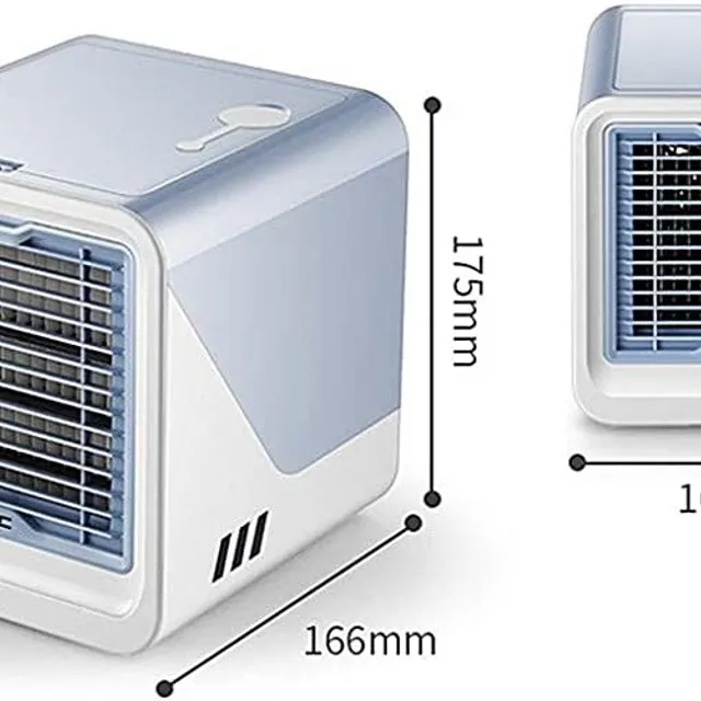 Hordozható légkondicionáló ventilátor párologtató Mini Air Cooler