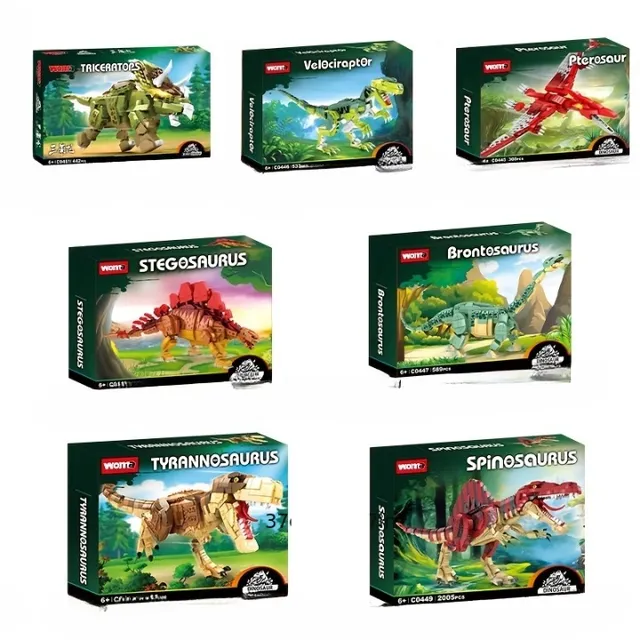 Veľká kompatibilná stavebnica dinosaurov Lego - viac variantov