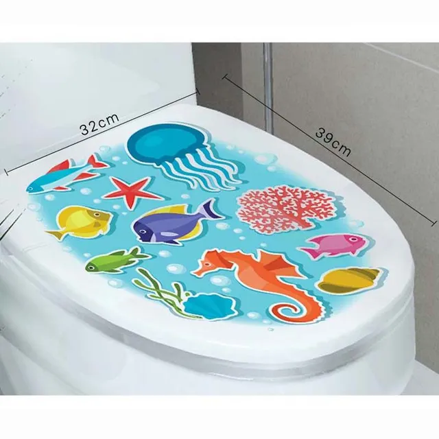 3D Sticker for toilet