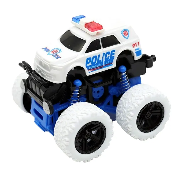 Monster Truck Field Police Car