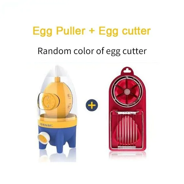 Rocket Manual Golden Egg Puller Scrambler Domowy mikser do białek i żółtek jaj.