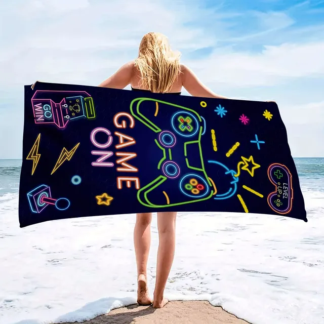 Mikrovlákenné plážové ručník