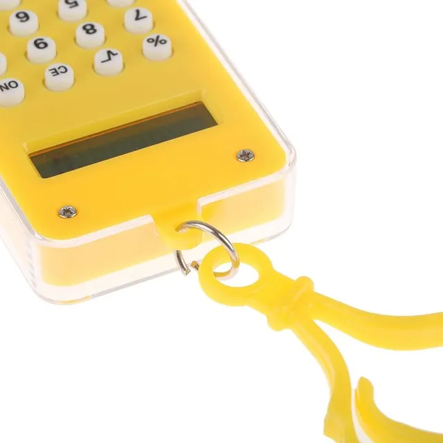 Mini key calculator with Cindra puzzle