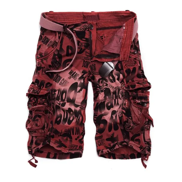 Men's stylish camouflage shorts