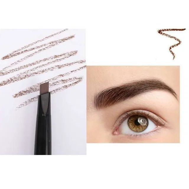 Waterproof double-sided eyebrow pencil