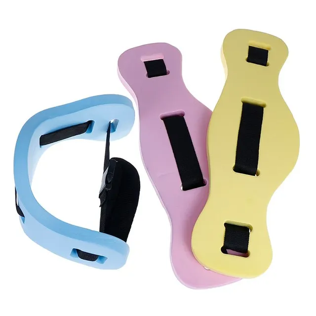 Swimming safety floating belt