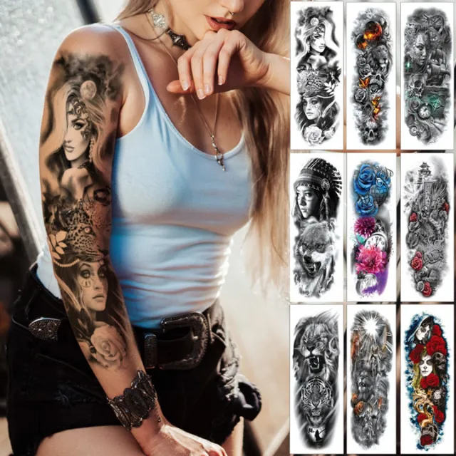 Large Tattoo Waterproof Sleeve Midnight