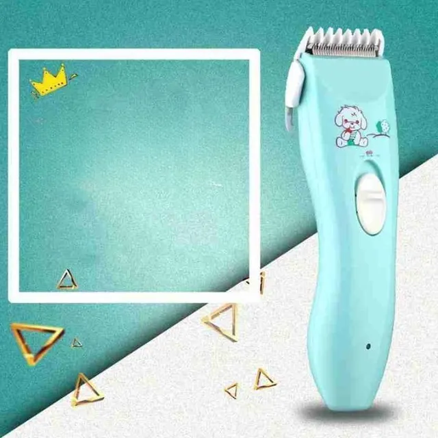 Children's electric hair trimmer with cute motif