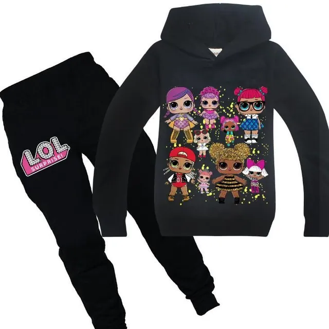 Girls tracksuit with print of popular LOL characters