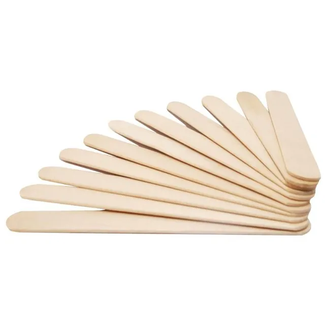 Children's kit of wooden natural ice cream bars