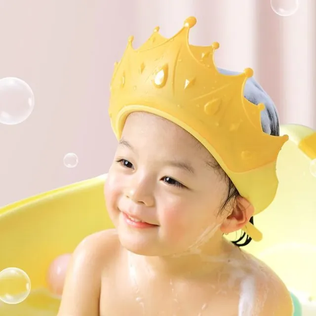 Adjustable hair washing cap - for children