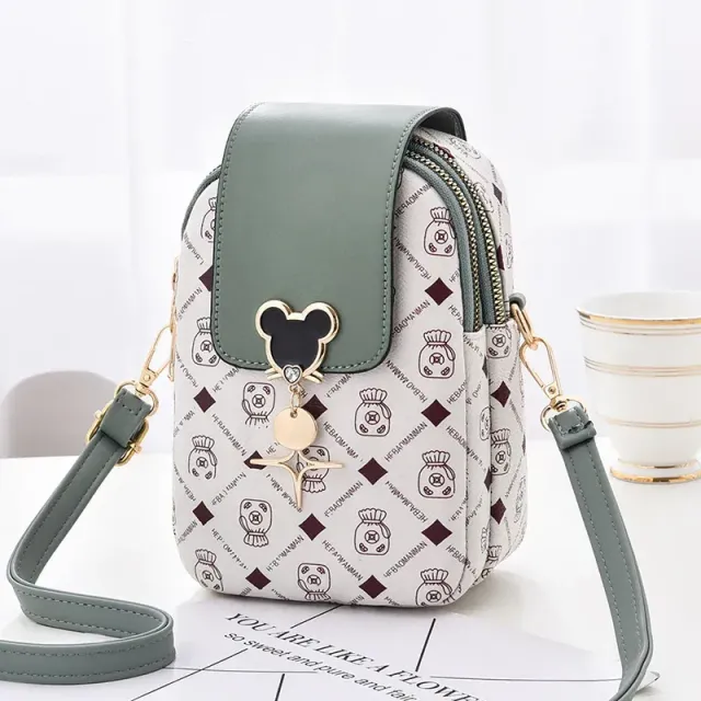 Mini Crossbody-Tasche mit Mickey Mouse-Motiv für Frauen und Mädchen