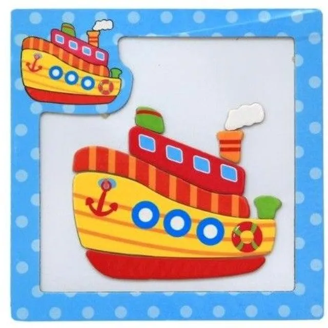 Wooden education puzzle for children Ainsley 1